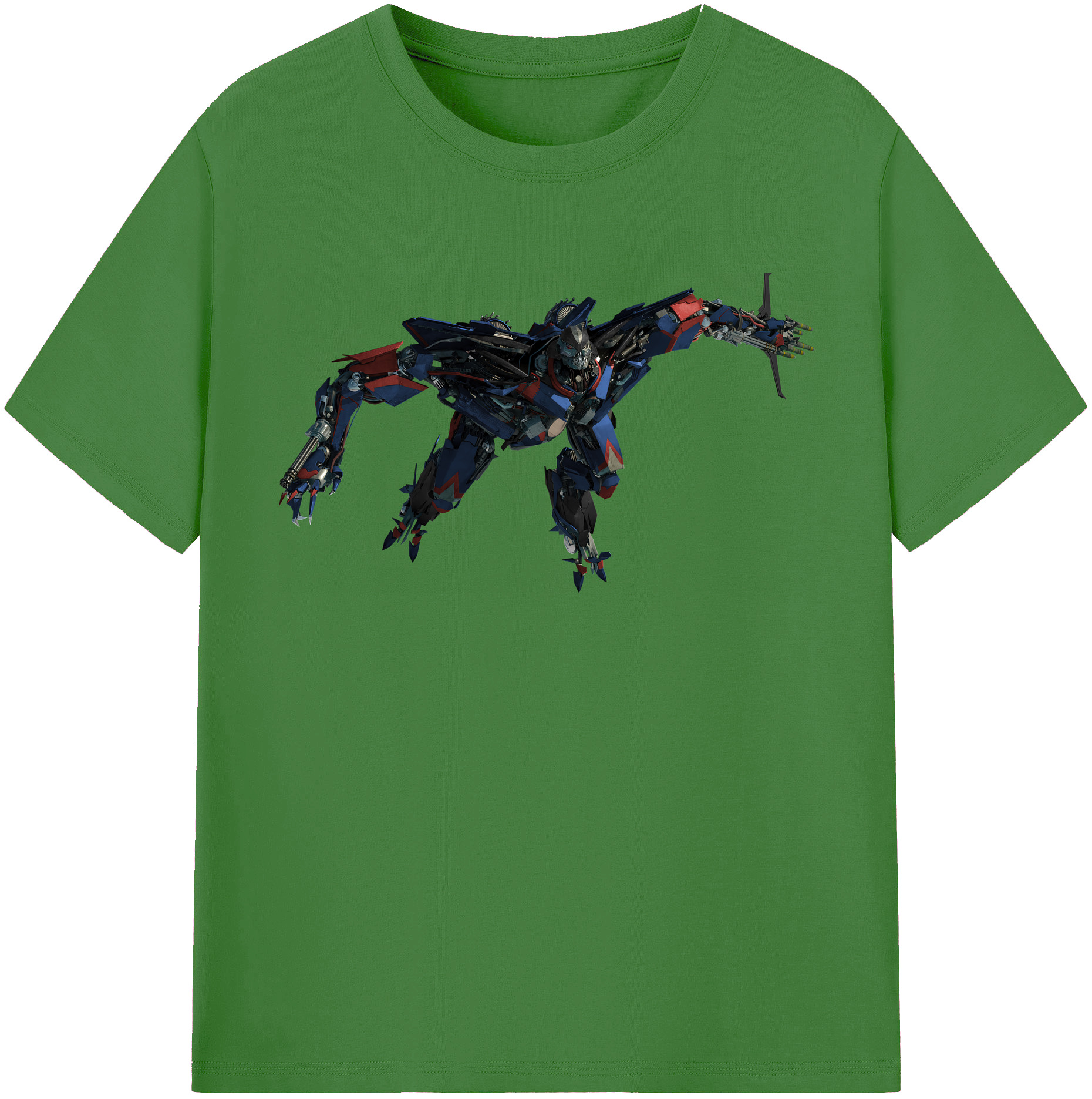 （画像用） Transformers トランスフォーマー レディースカジュアルプリントTシャツ（綿100％）